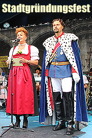 Stadtgründungsfest München 2011. München lädt zwei Tage lang zum internationalen Bürgerfest zwischen Marienplatz und Odeonsplatz (©Foto: MartiN Schmitz)